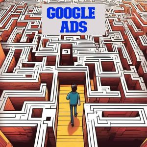 Google Ads on a laptop screen