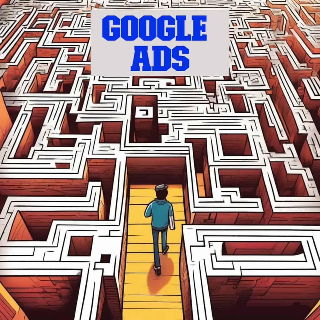 Google Ads on a laptop screen